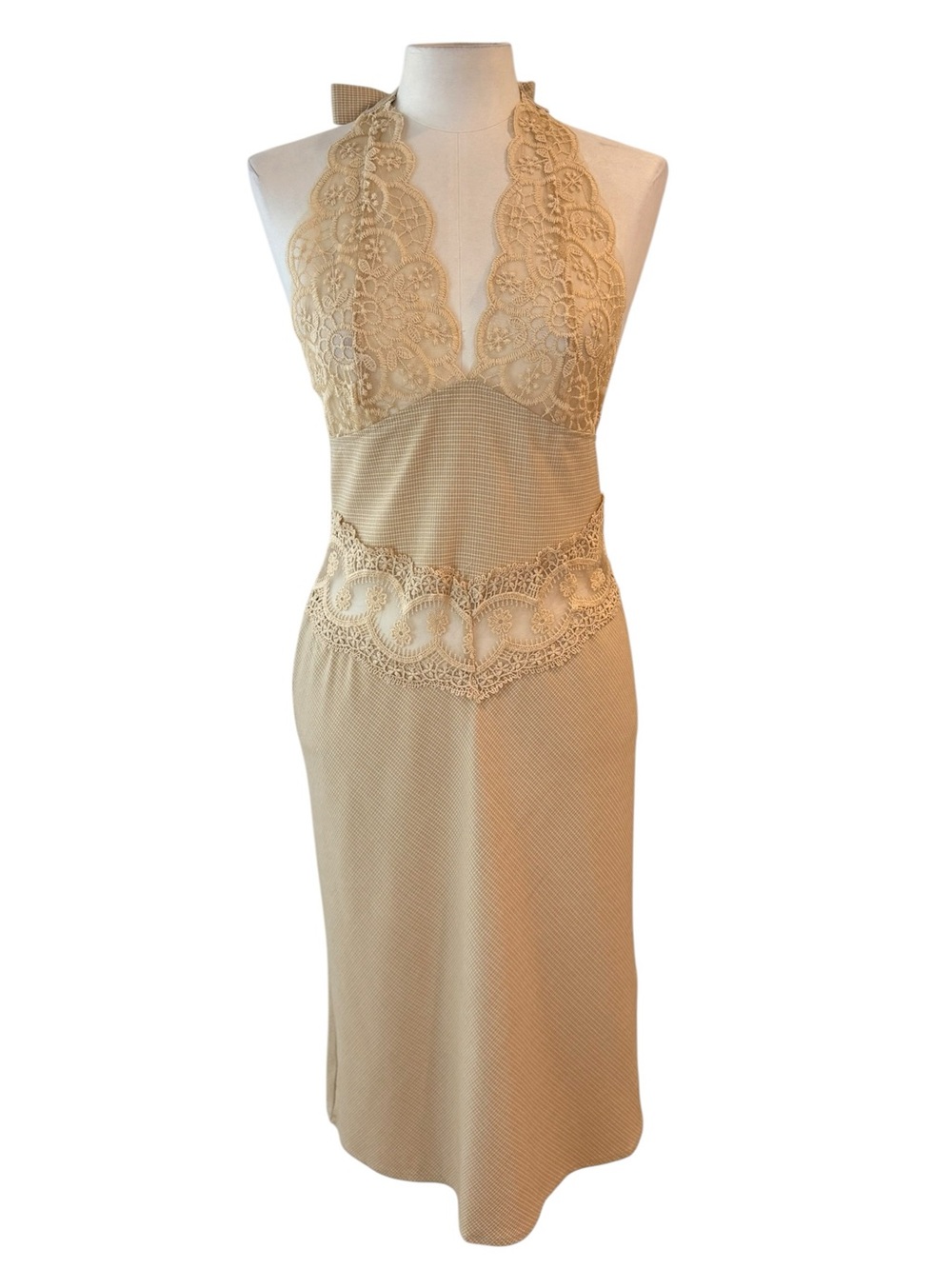 Lioness Solana Lace Midi Dress size Small - Picture 3 of 16